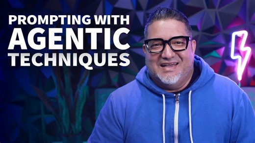 Prompting with Agentic Techniques Online Class | LinkedIn Learning, formerly Lynda.com