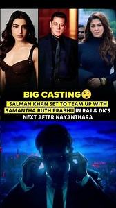 Nobody saw THIS casting coming and theinternet is LOSING its mind!🤯🔥#SalmanKhan#SamanthaRuthPrabhu