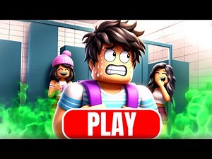 Don't Poop Yourself at School! Obby roblox! Gameplay Walkthrough No Death 4K