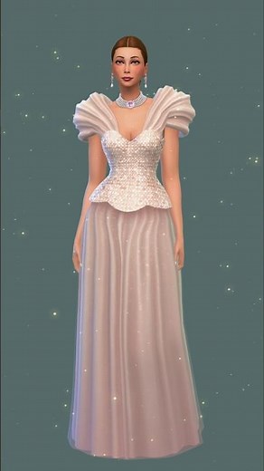 Sims 4 Royalty & Legacy gowns 👑 7 Royal Looks