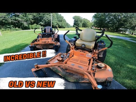 New Scag TT2 VS Old Scag Tiger Cat - CUT QUALITY