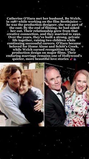 'Beetlejuice' Love Story: How Catherine O'Hara Met Her Husband Bo Welch 🎬💍 #CatherineOHara #BoWelch