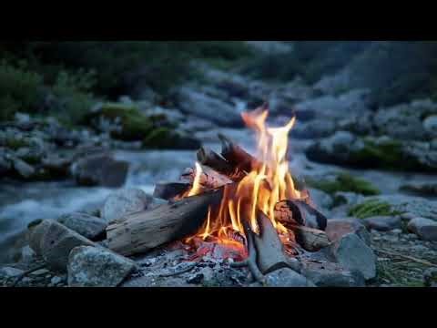 1 Hours of Ultra-Realistic Campfire Ambience for Sleeping and Studying | Campfire | Fireplace