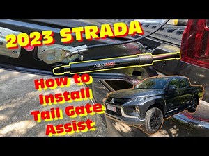 How to Install Tail Gate Assist on 2023 STRADA