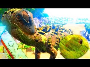 ARK - PLAYING AS TITANOSAUR DINO MOD, RAPTOR BREEDING, EGG HATCHING, NEST ( ARK Modded Gameplay )
