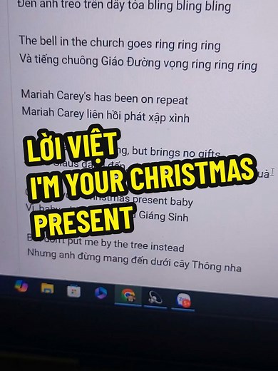 I'm Your Christmas Present - Han Sara Cover