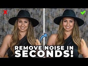 How To Remove Noise Grain IN SECONDS from photos using Lightroom AI Denoise | avoid this 1 mistake!