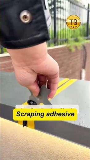 Outdoor aluminum alloy capping installation.#windows #factory #slidingwindows #aluminiumwindows