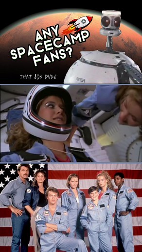 SPACECAMP was released on this day in 1986 🚀 To ensure accuracy in portraying the space camp and space shuttle experience, the film was made with the cooperation of NASA. The cast and crew were given access to various NASA facilities, including the Kennedy Space Center, where they filmed several scenes. #spacecamp #80smovies #onthisday #1986 #80s #nostalgia