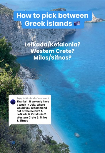 Choosing Between Greek Islands: Pros and Cons
