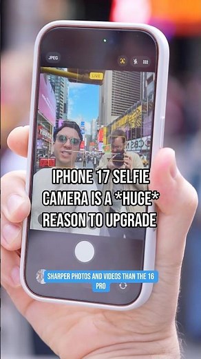 iPhone 17 Selfie Camera EXPLAINED... New Features, Center Stage! #iphonecamera