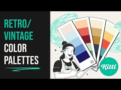 How To Make A Retro Vintage Color Palette