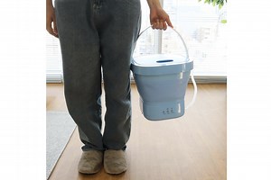 バケツみたいだけど洗濯機なんです、これでも
