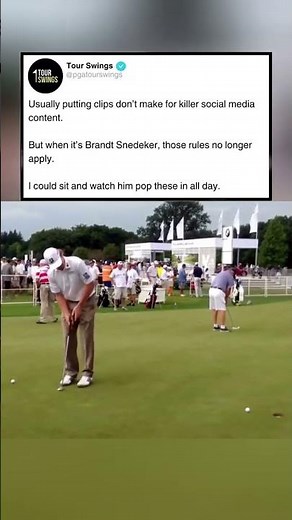BRANDT SNEDEKER POP STROKE