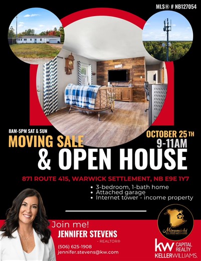 1.7K views |  Join JEN at our Open House!  871 415 Route, Warwick...