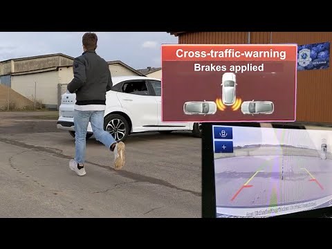 Ford Puma Cross Traffic Warning and Parking Assistant.