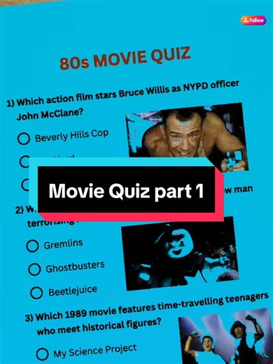 80s Movie Quiz part 1 🎬 Can You Name These 10 Classic Films? #80smovies #moviequiz #movietrivia #retromovies #filmtok