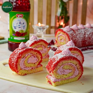 This Jam e Shirin and Coconut Swiss Roll is loaded with rich flavors on the inside and sweet goodness on the outside. Try it now and you will be a forever fan! #SwissRole #TasteWithJamEShirin #Sooperchef #JamEShirin | SuperChef
