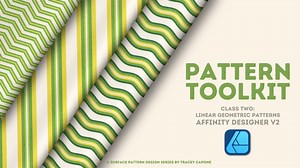 Surface Pattern Design in Affinity Designer V2 | Linear Geometric Patterns | Tracey Capone | Skillshare