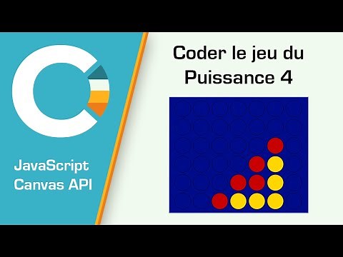 Coder le jeu du Puissance 4 en HTML, CSS, JavaScript et Canvas API - Partie 1