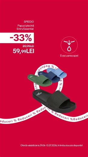 Papuci Speedo la Decathlon cu 33% Reducere: Maratonul Reducerilor