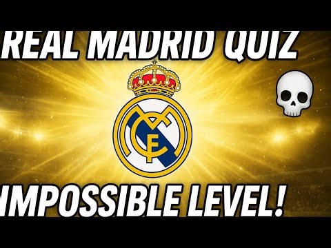 “ONLY TRUE FANS CAN PASS! ⚽🔥” REAL MADRID QUIZ!!