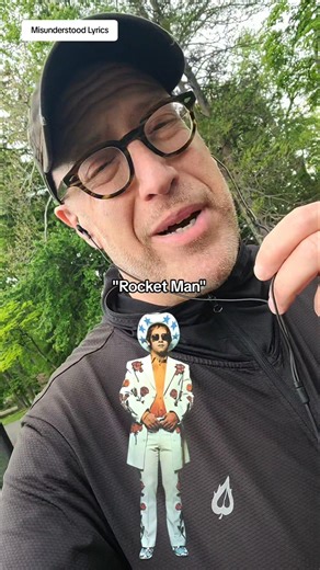 Misunderstood Lyrics • "Rocket Man" by Elton John • Dudes, not chicks! #eltonjohn #rocketman
