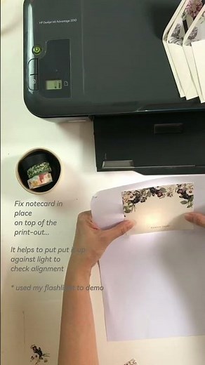 How to print invitation card using a desktop printer. (Professional looking when done!)