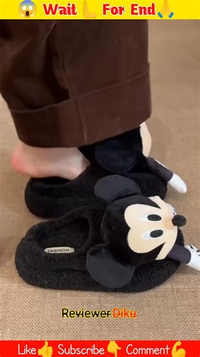 The CUTEST Mickey Mouse slippers you'll see today! 😍 #cute #mickeymouse #slippers