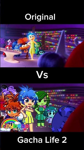🆚 Meet New Emotion Ennui & Embarrassment 💜🩷 | Inside Out 2 Movie (2024) | #GL2 #GachaLife2 #Shorts