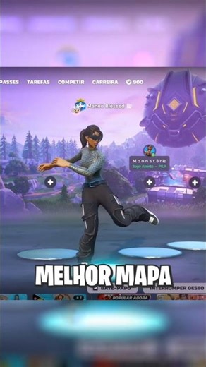 Melhor Mapa de 1v1 🤯🧠 #fortnite