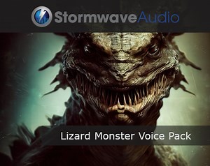 Fantasy Lizard Monster Voice Pack by Stormwave Audio
