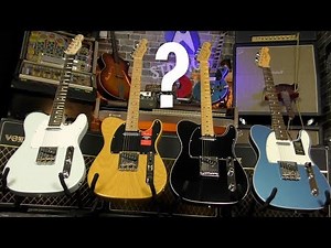Fender American Telecasters - What's the difference?
