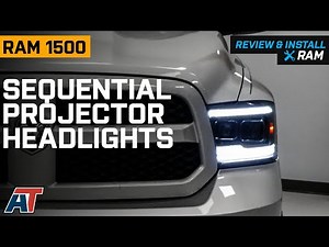 2009-2018 RAM 1500 Switchback Sequential Projector Headlights Review & Install