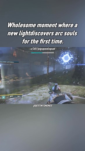 Wholesome moment where a new light discovers arc souls for the first time. #Destiny2 | Destiny 2 Memes