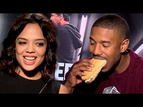 Truth Or Dare with CREED Cast: Michael B Jordan, Tessa Thompson (Hotline Bling, Chubby Bunny)