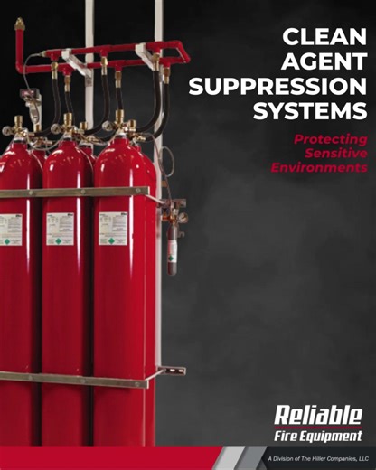 When water or residue isn’t an option, Clean Agent Suppression Systems provide powerful fire protection without cleanup or damage to critical equipment. At Reliable Fire & Security, our clean agent solutions are ideal for environments where uptime and asset protection matter most, including data centers, banks, control rooms, museums, telecom facilities, and historical archives. ✔ No water ✔ No residue ✔ Minimal business interruption ✔ Environmentally responsible options 🔗 Learn more: https://r