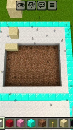 Minecraft sheep face sand art