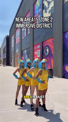 AREA15 just leveled up. 🚀✨ Zone 2: The Terminals is bringing larger-than-life art and attractions, new bites, and the debut of Universal Horror Unleashed. And this is just the beginning… | Visit Las Vegas