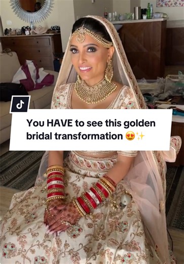 This is why Cinderella Bridez is everyone’s number one choice for bridal glam 🥰✨ #indianbride #bridalmakeup #bridaltransformation #weddinglehenga #fyppp @Barbie Patel @Luxx Escapes