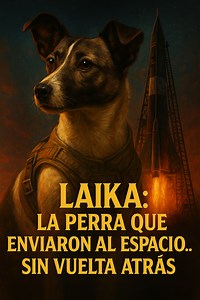 La primera vida que salió de la Tierra… no volvió. Laika, una perra callejera de Moscú, fue convertida en pionera espacial sin tener opción. En plena Guerra Fría, la Unión Soviética la seleccionó para una misión que el mundo aplaudió… sin saber que era un sacrificio disfrazado de gloria. El 3 de noviembre de 1957, Laika fue enviada al espacio en el Sputnik 2. Se le instalaron sensores, un arnés, y un sistema de soporte vital básico… pero no había plan para traerla de regreso. Nunca lo hubo. Muri