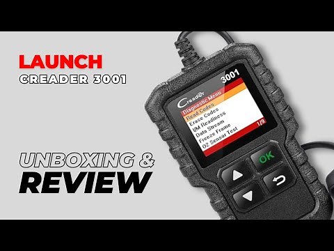 2025's BEST OBD2 Scanner LAUNCH Creader 3001 Full Review