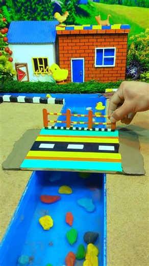 Building a Strong and Durable Mini Bridge for a Toy Dump Truck Crossing