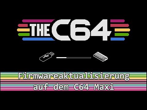 TheC64 maxi: Firmware aktualisieren