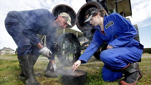 Traction engines delight family in many ways