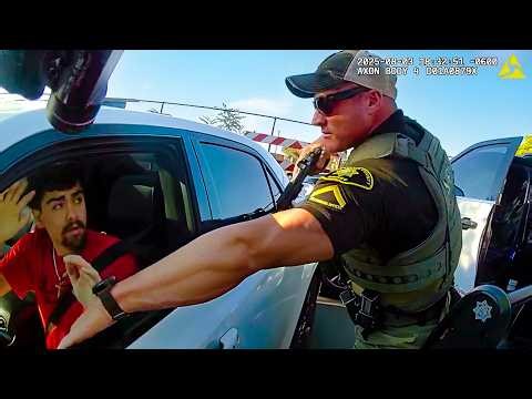 Street Racer Cries For Mom After Caught