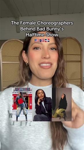 These choreographers did their BIG one 👏🏽🏈💃🏽🇵🇷🇺🇸🇩🇴 #benitobowl #charmladonna #badbunny #superbowlhalftimeshow #dancers | Natasha Alexis Martinez