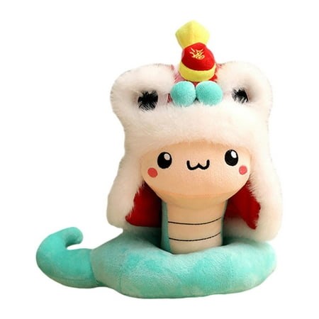 Siruishop Chinese New Year Snake Toy Cabinet Snake Doll Toy Snake Stuffed Animal 30cm green - Walmart.ca