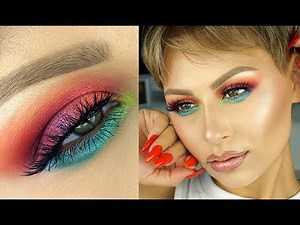 Tropical Eyeshadow Tutorial for Summer - BH Cosmetics | Alexandra Anele