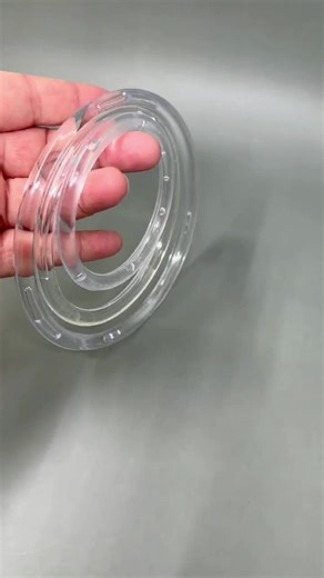 Plastic Craft Rings (12 Pieces): Clear or White, 3-5 Inch - Etsy